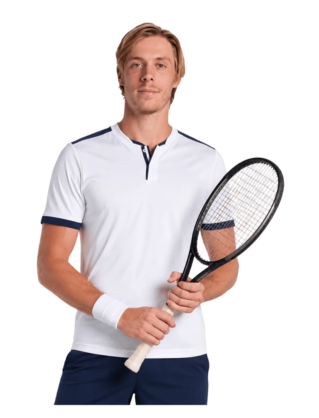 Denis Shapovalov tennis player profile visual with TennisJack stats and match analysis