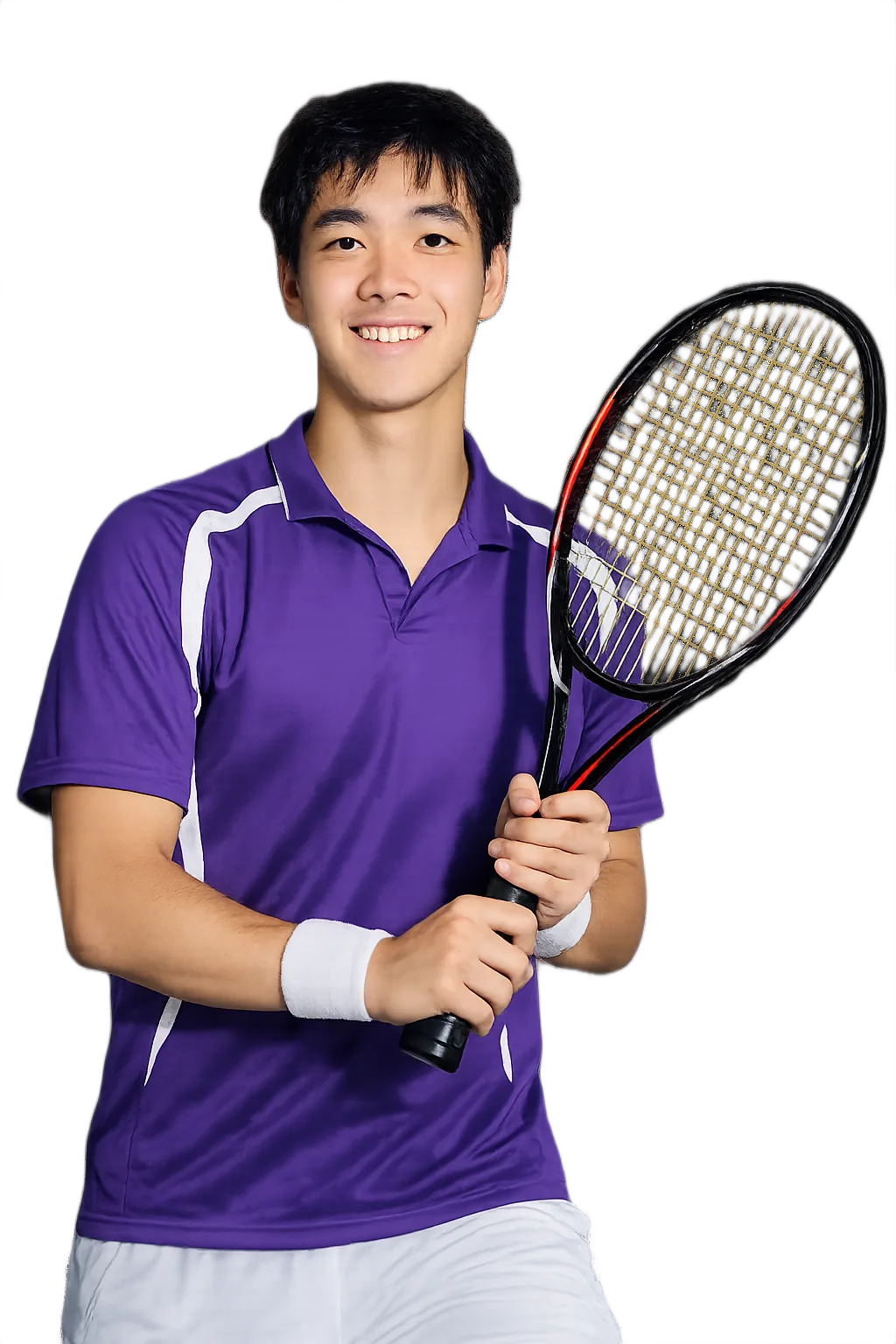 Portrait of Duncan Chan, tennis player
