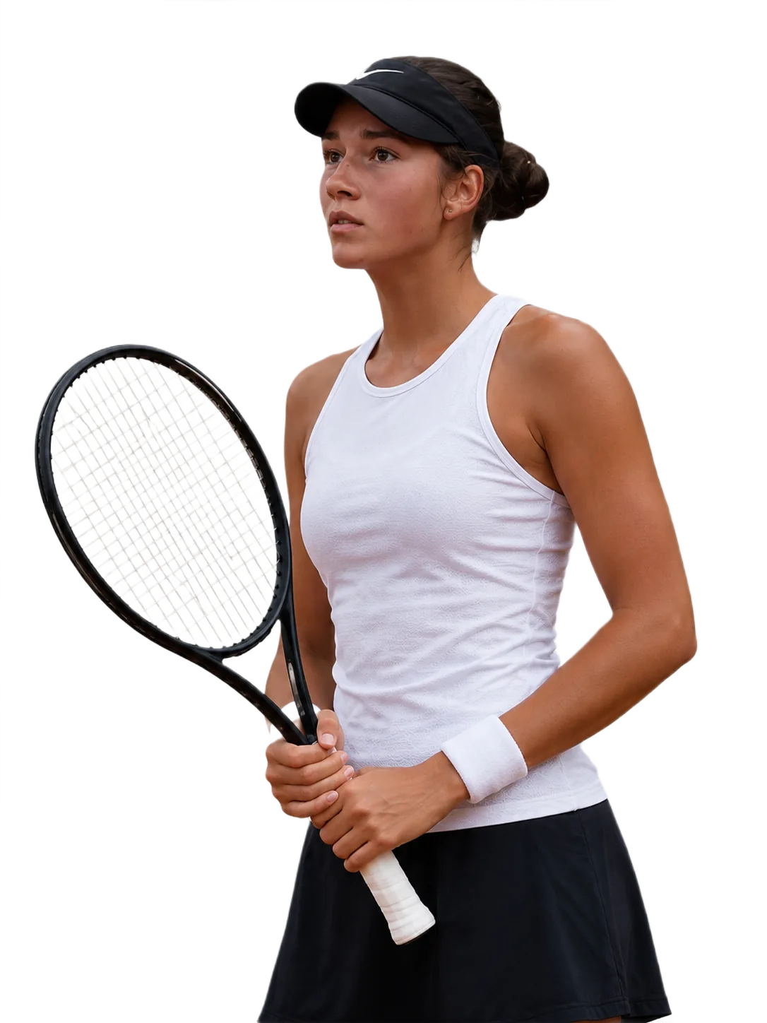 Portrait of Edda Mamedova, tennis player