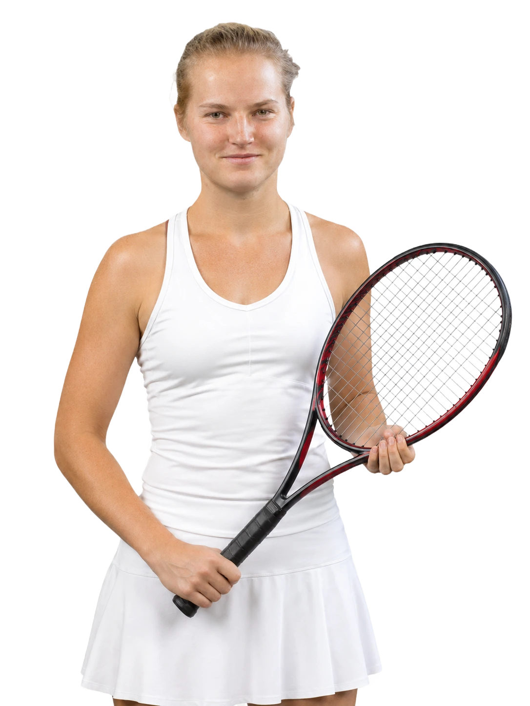 Ekaterina Ovcharenko tennis player profile visual with TennisJack stats and match analysis