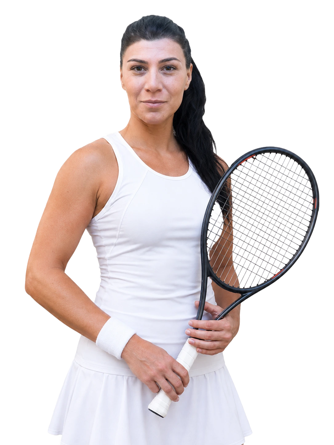 Ekaterine Gorgodze tennis player profile visual with TennisJack stats and match analysis