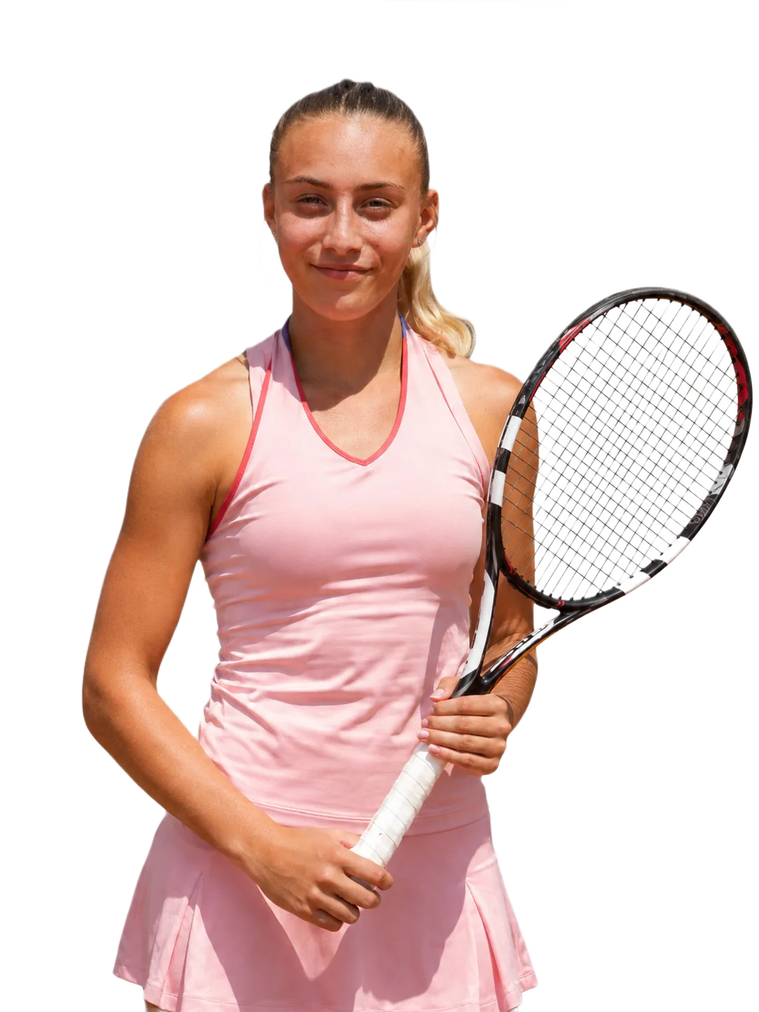 Portrait of Elena Korokozidi, tennis player