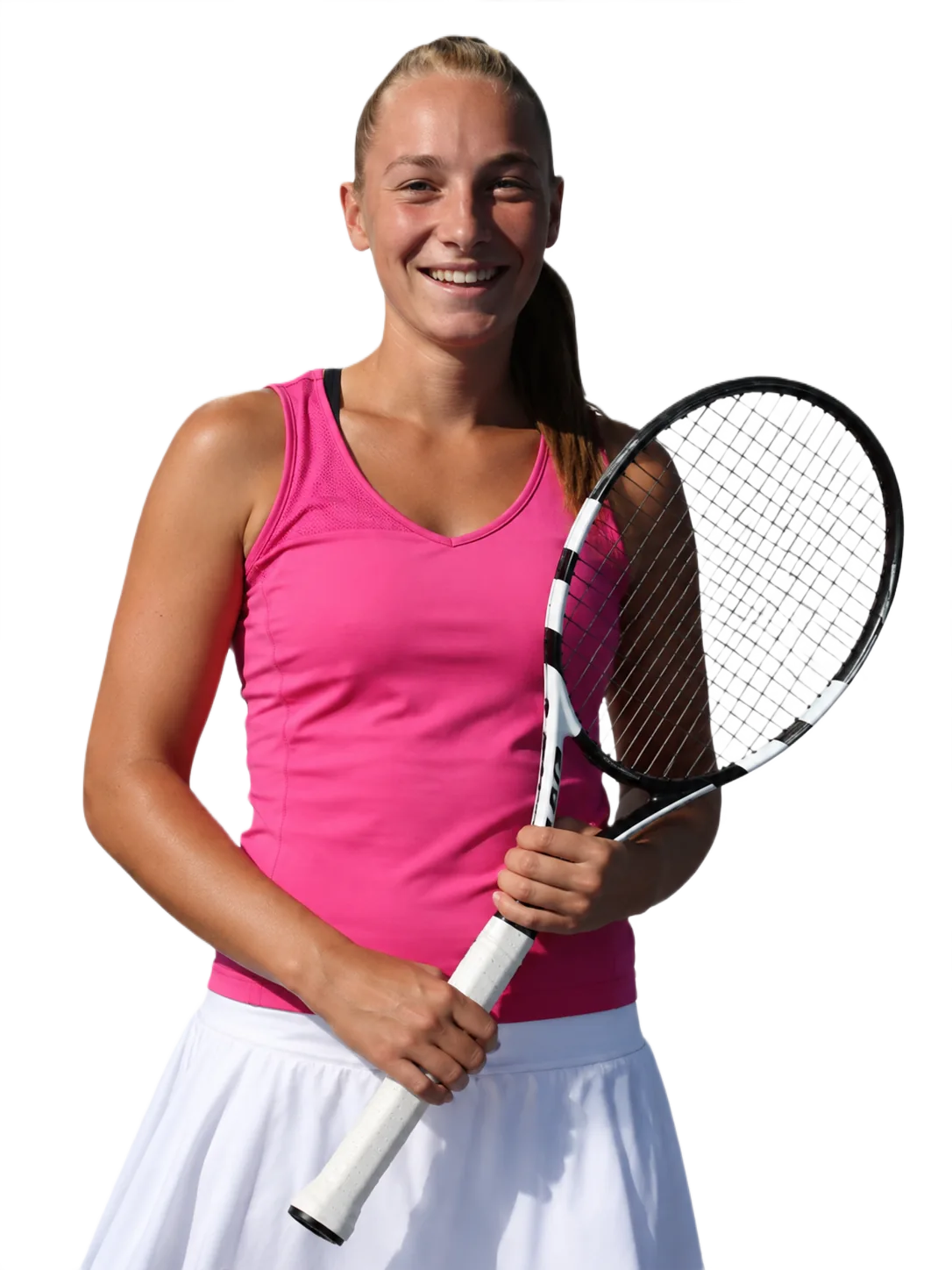 Portrait of Ema Burgic Bucko, tennis player