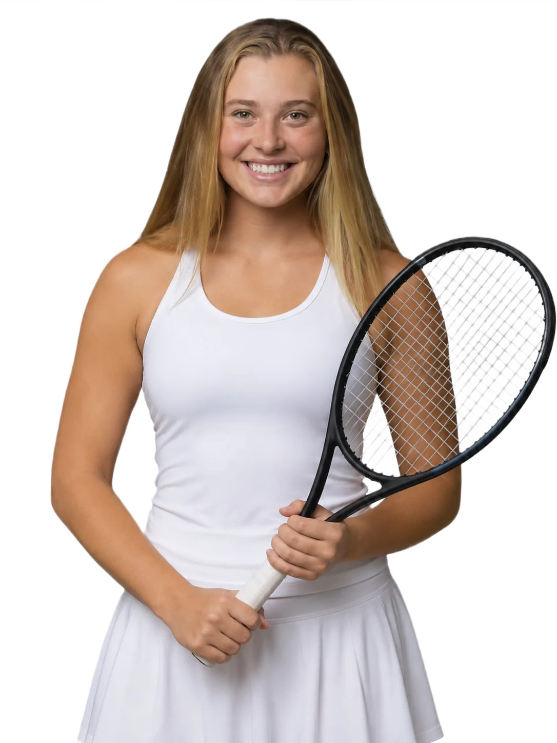 Portrait of Emina Bektas, tennis player