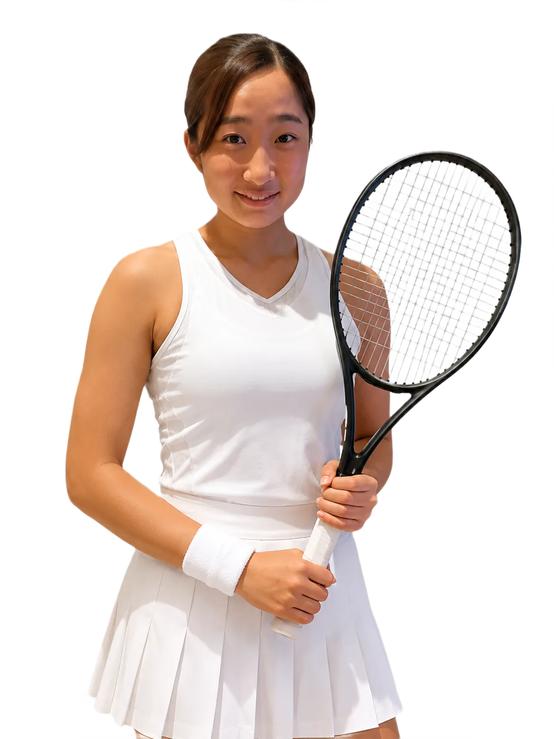 Portrait of Eri Shimizu, tennis player