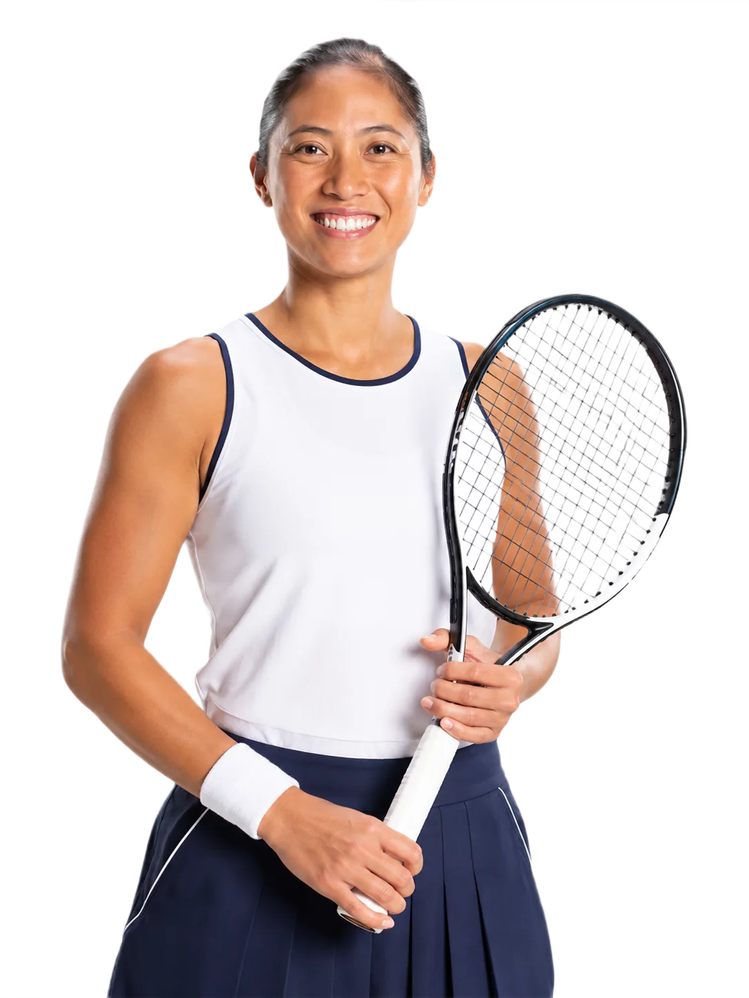 Portrait of Eryn Cayetano, tennis player