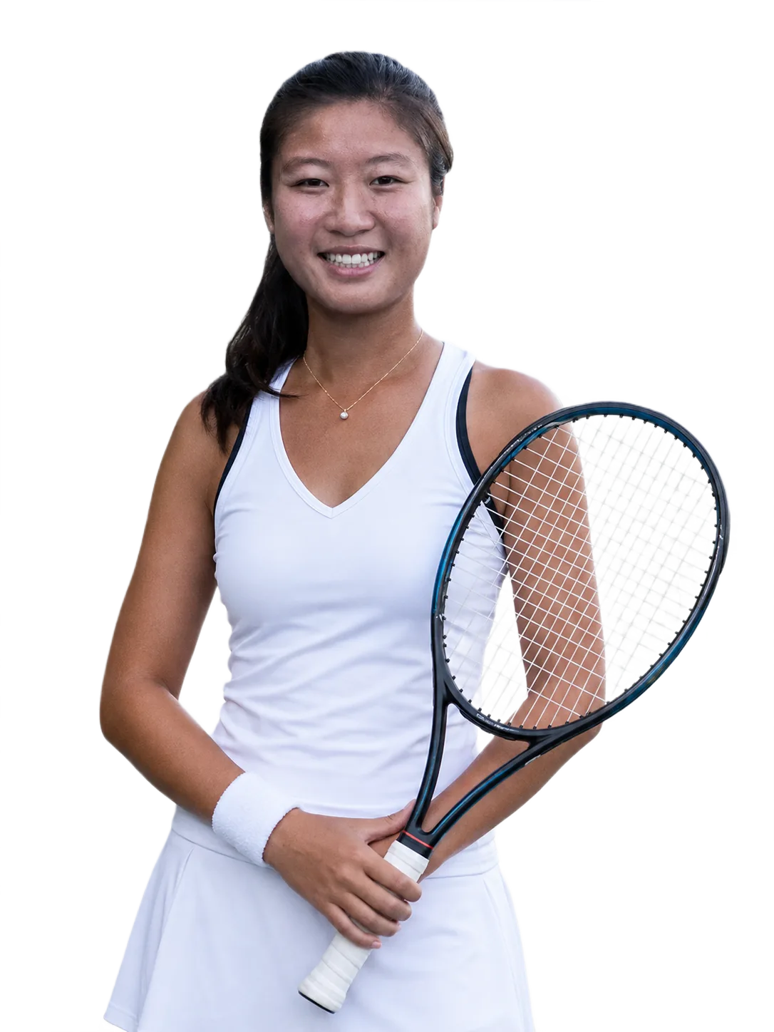 Portrait of Eudice Chong, tennis player