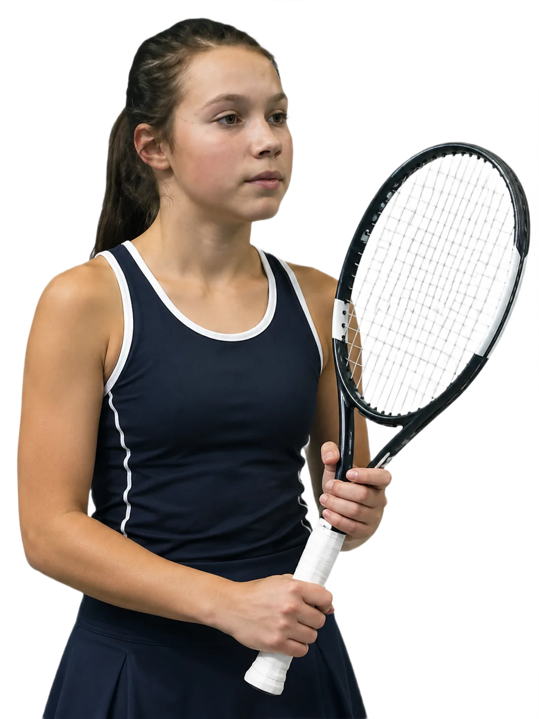 Portrait of Evgeniya Burdina, tennis player