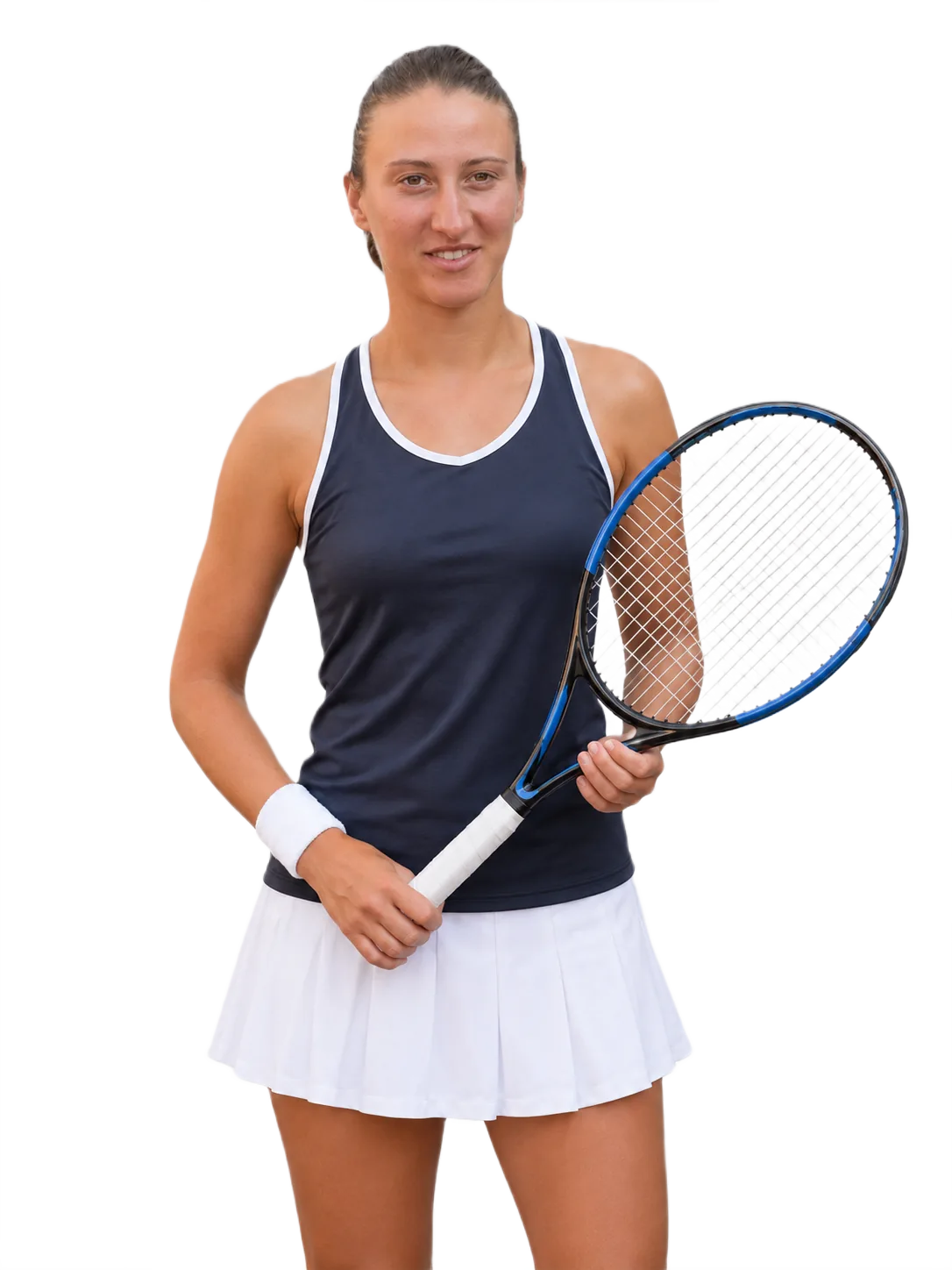 Portrait of Federica Di Sarra, tennis player