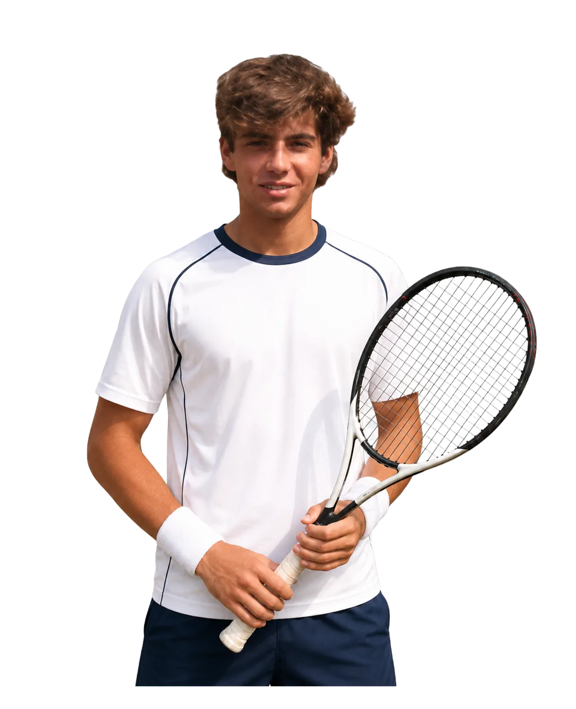 Felipe De Dios tennis player profile visual with TennisJack stats and match analysis