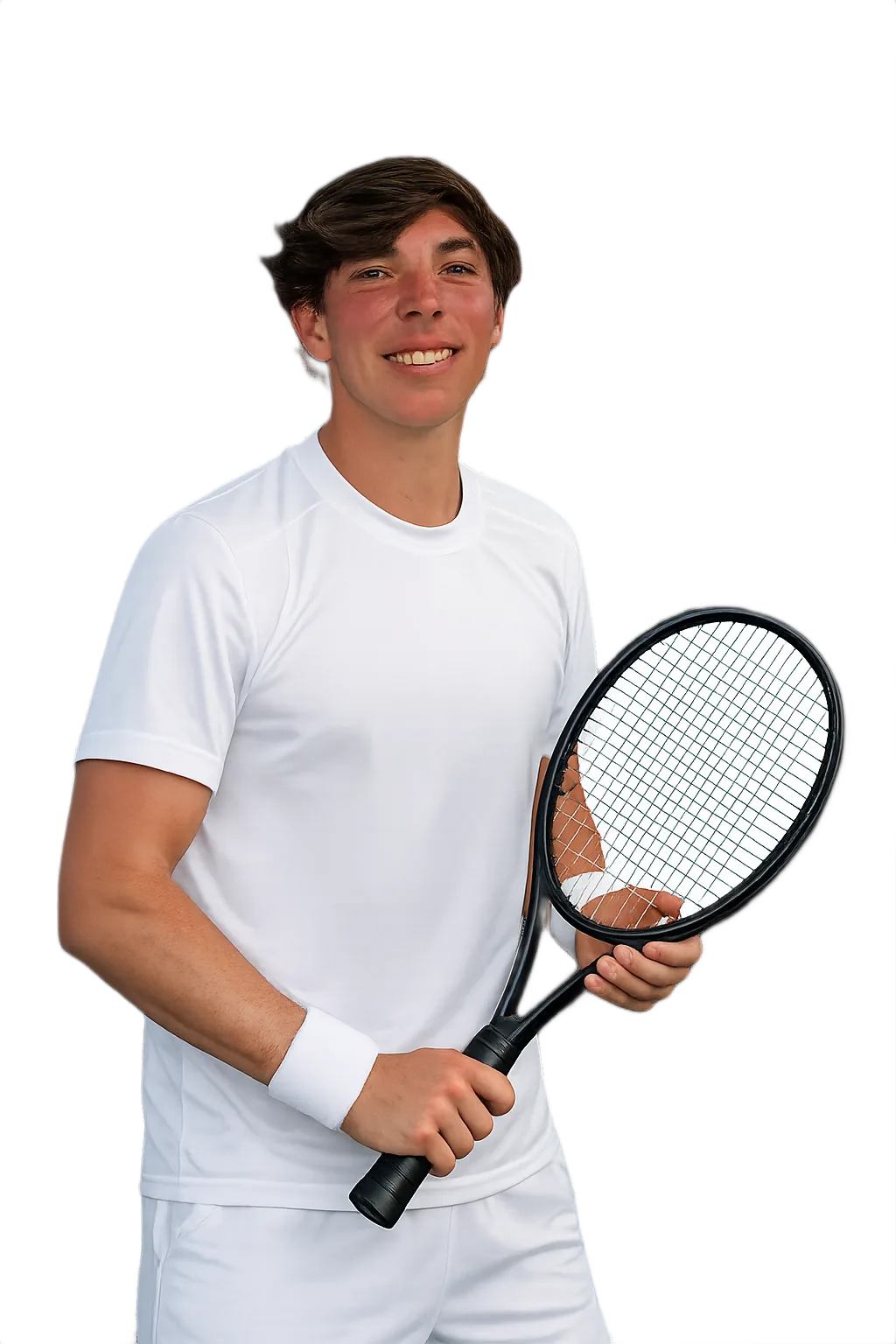 Portrait of Felipe Dreer, tennis player