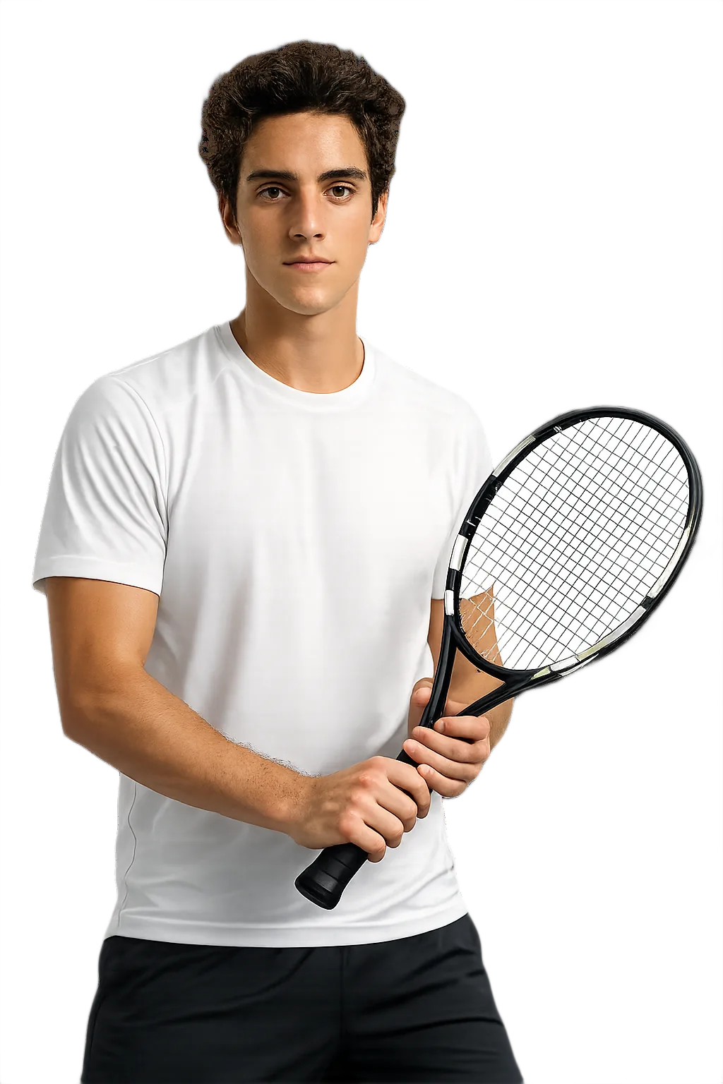 Portrait of Felix Corwin, tennis player