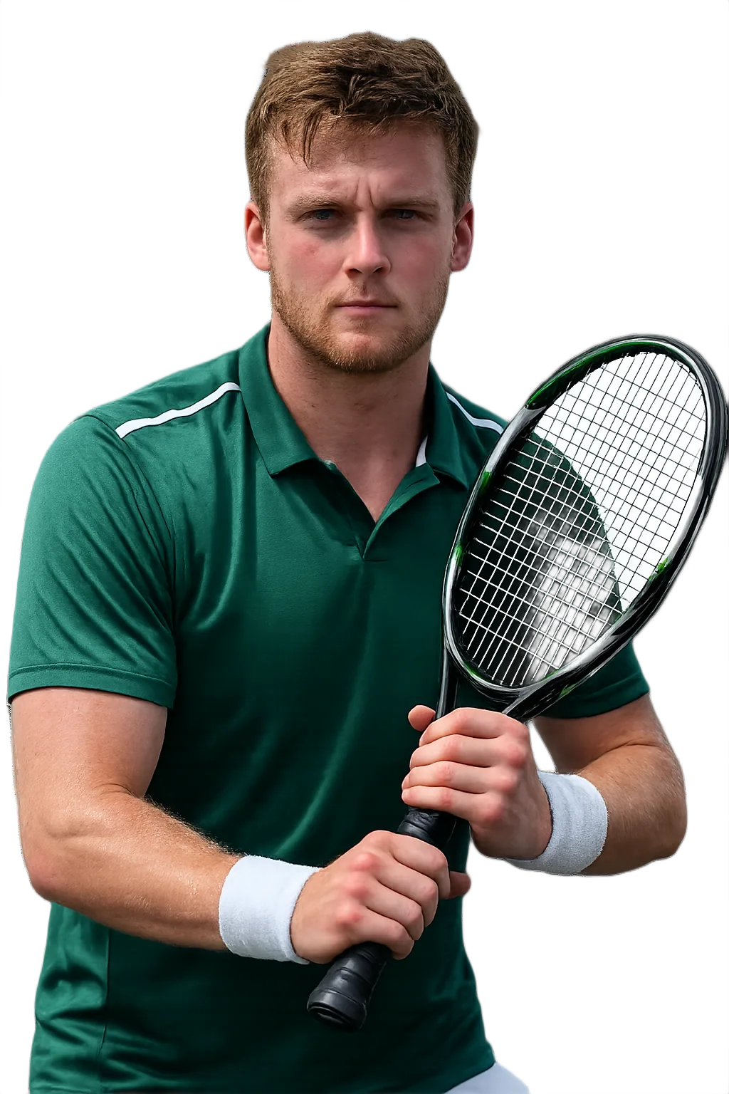 Portrait of Finn Bass, tennis player