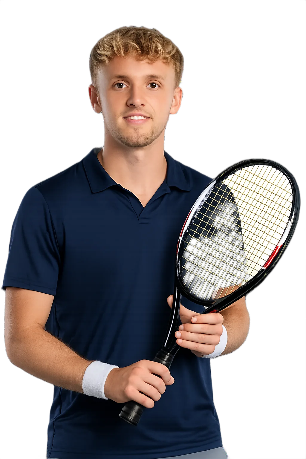 Portrait of Finn Murgett, tennis player