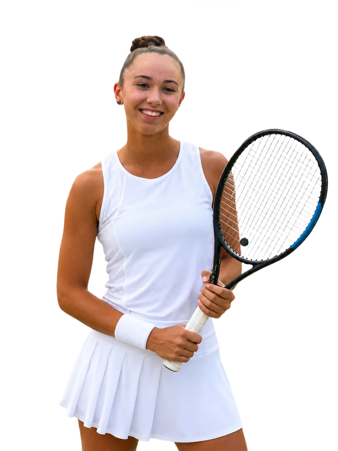 Portrait of Francesca Curmi, tennis player