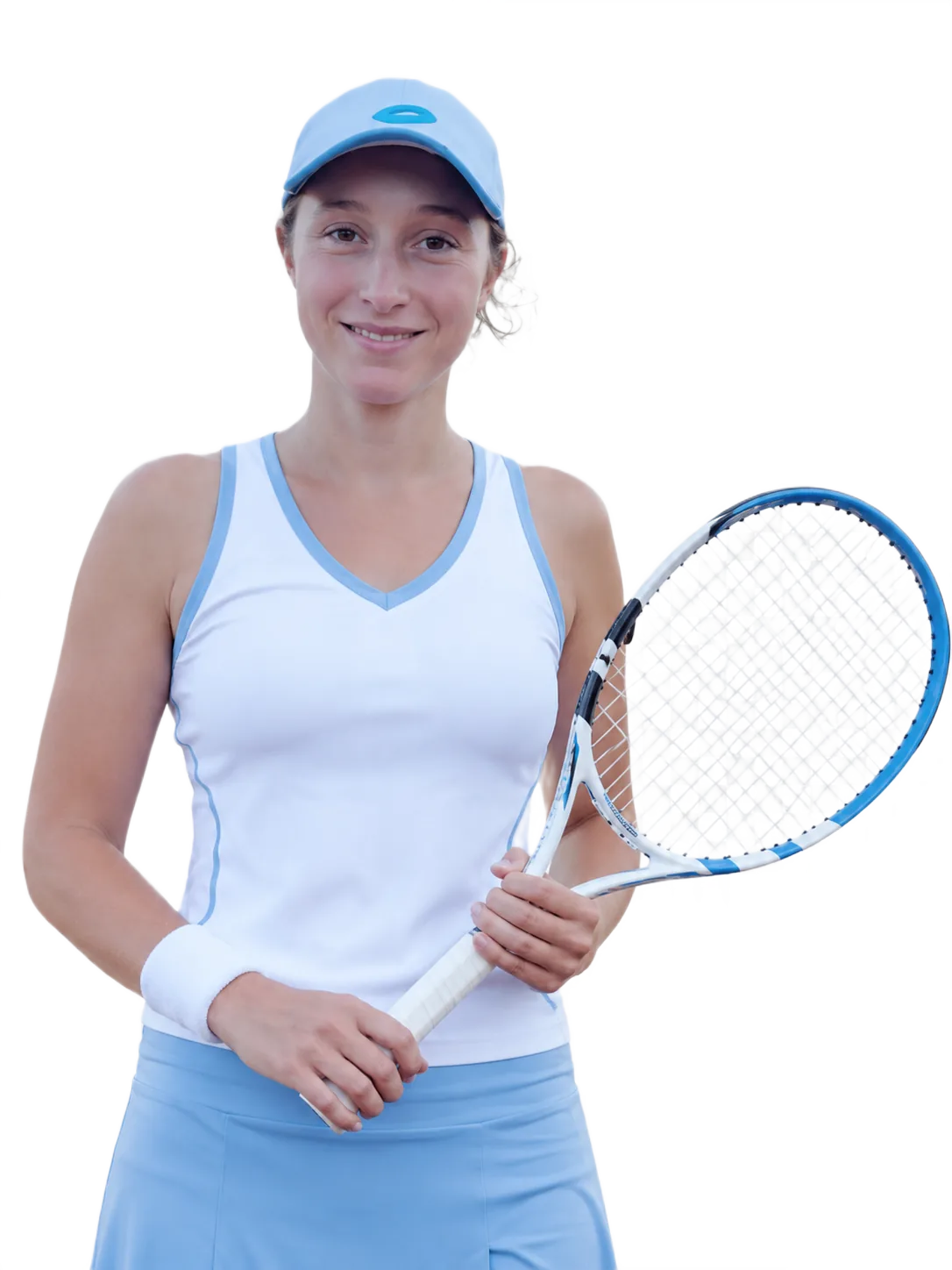 Portrait of Francesca Gandolfi, tennis player