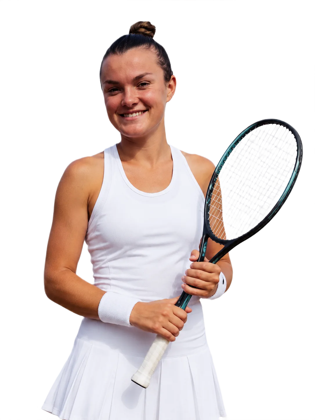 Portrait of Francesca Mattioli, tennis player