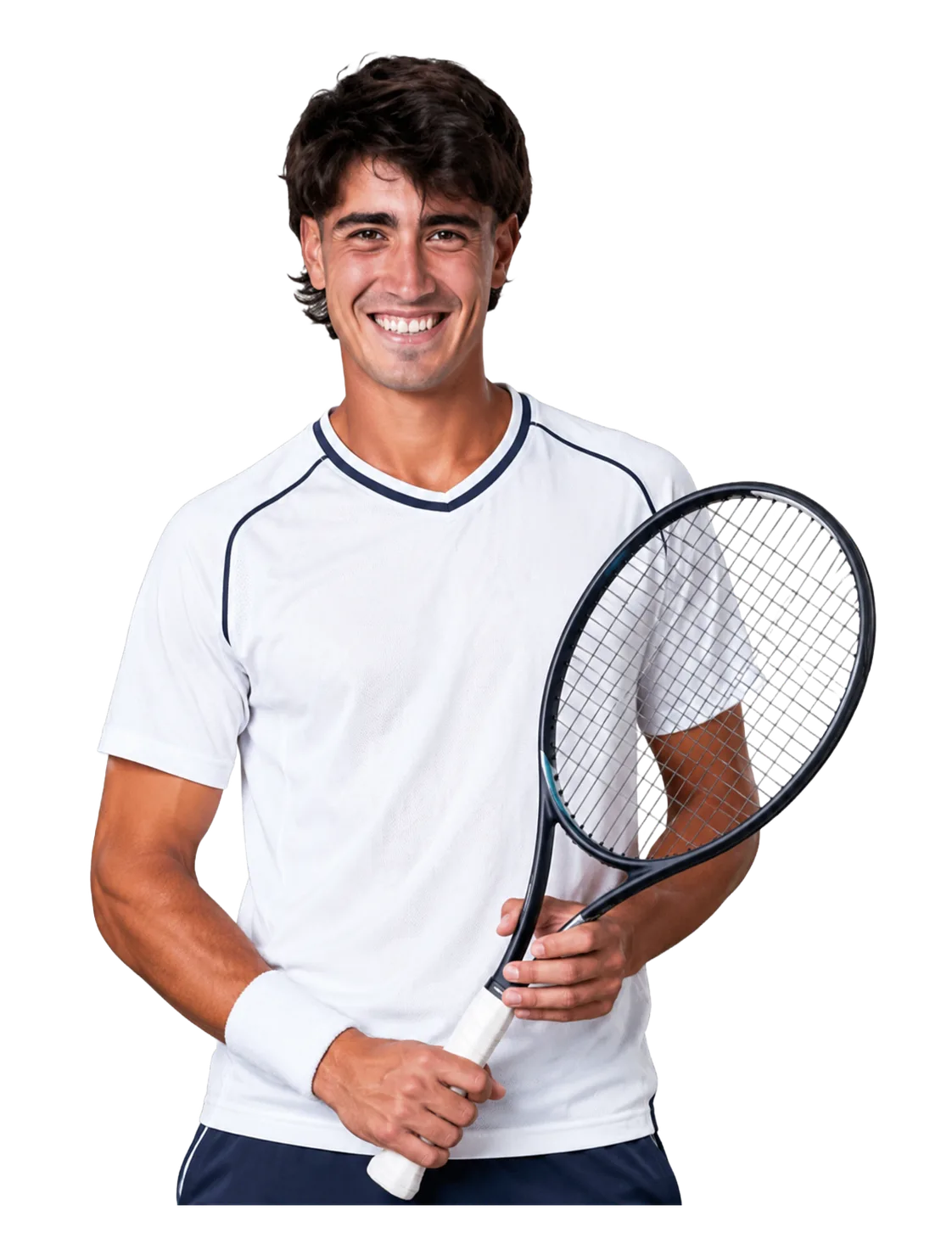 Francisco Comesana tennis player profile visual with TennisJack stats and match analysis