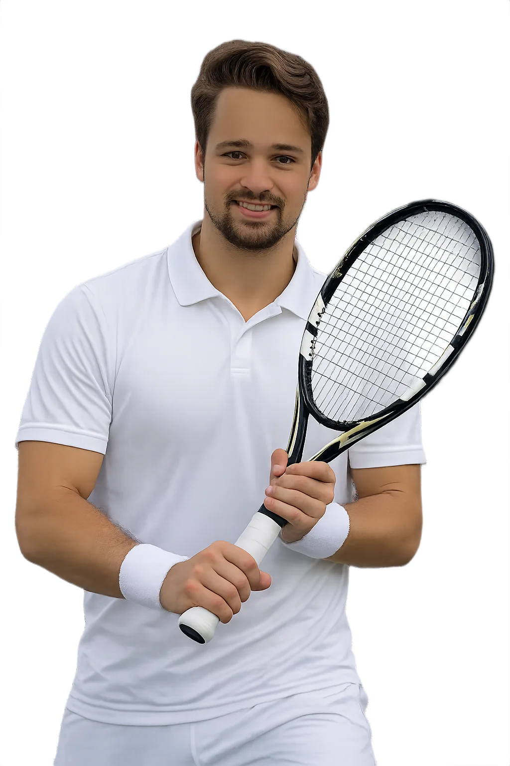 Portrait of Gabriele Volpi, tennis player