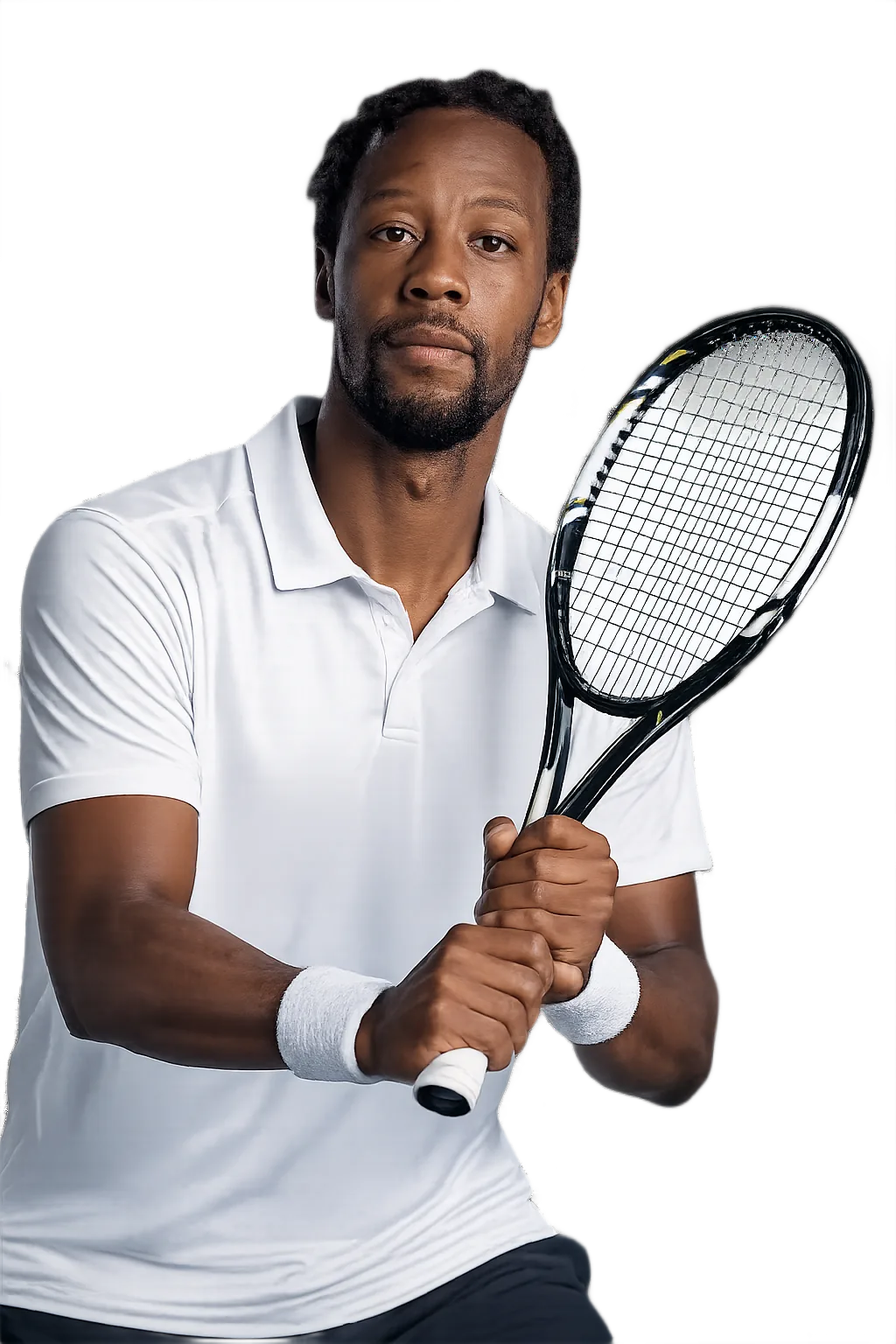 Portrait of Gael Monfils, tennis player