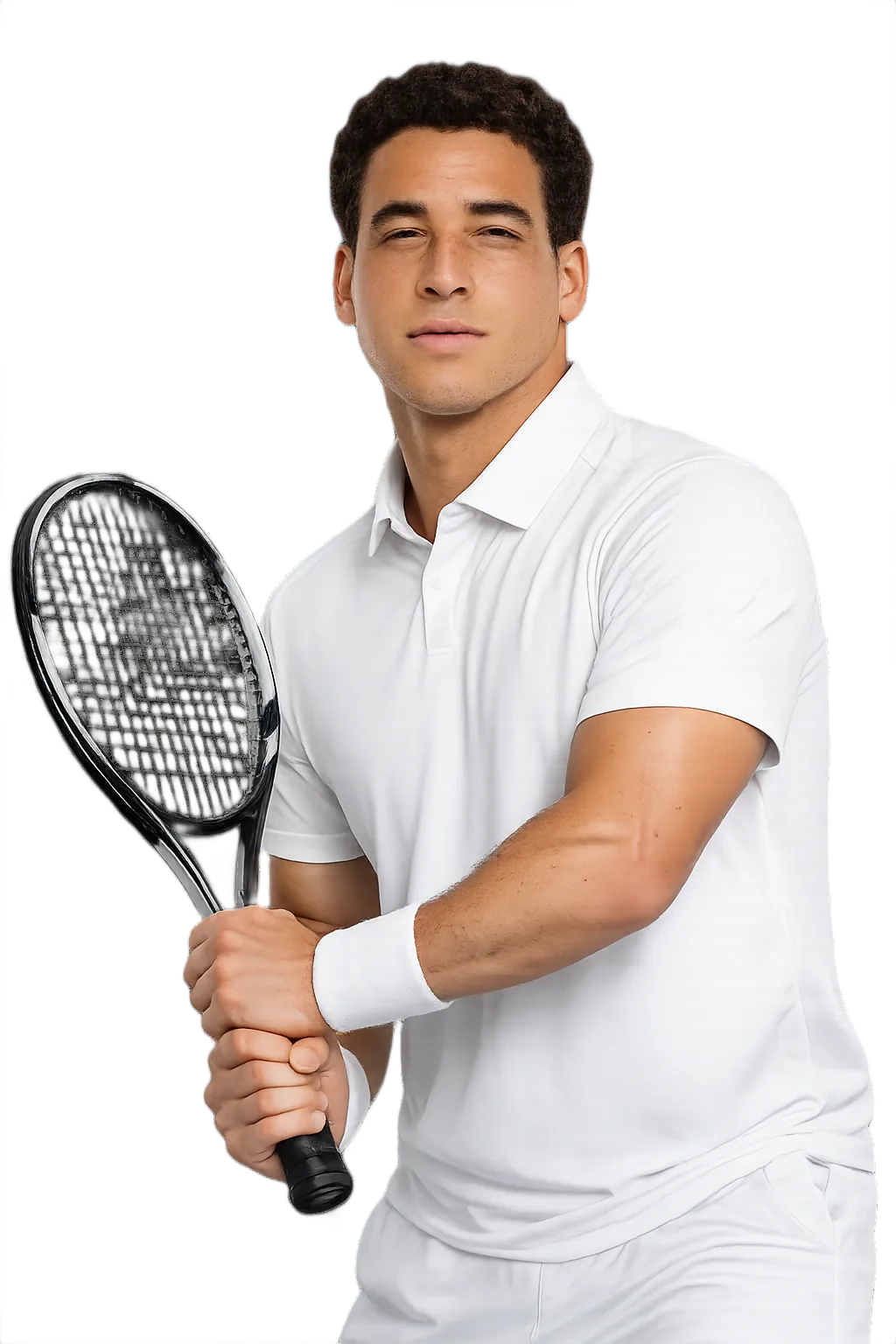 Portrait of George Loffhagen, tennis player