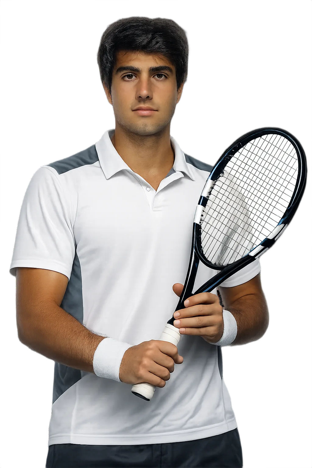 Portrait of Gianmarco Ferrari, tennis player