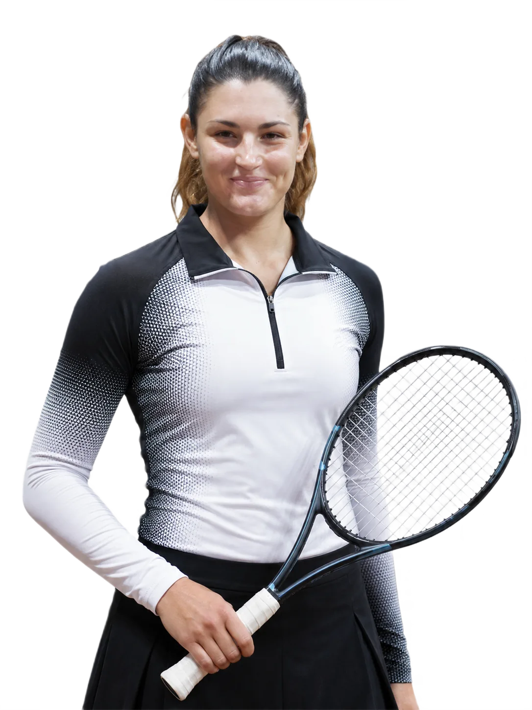 Portrait of Giuliana Bestetti, tennis player