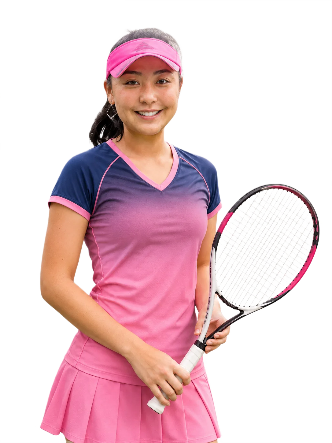 Portrait of Hanna Chang, tennis player