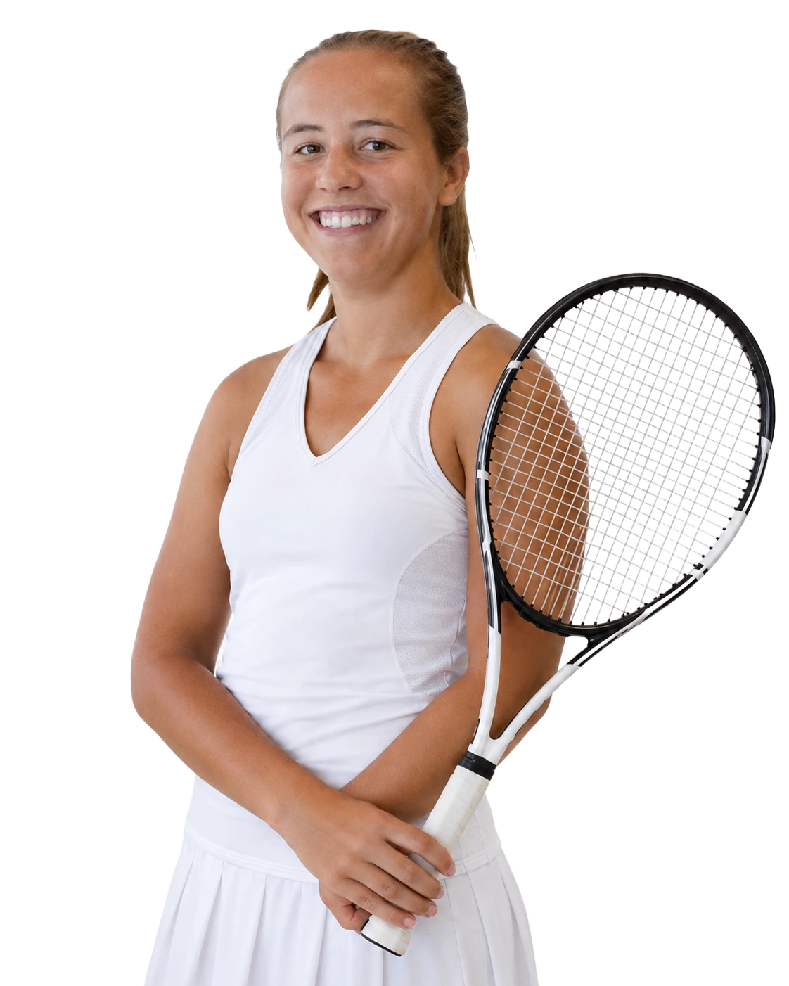Hanne Vandewinkel tennis player profile visual with TennisJack stats and match analysis