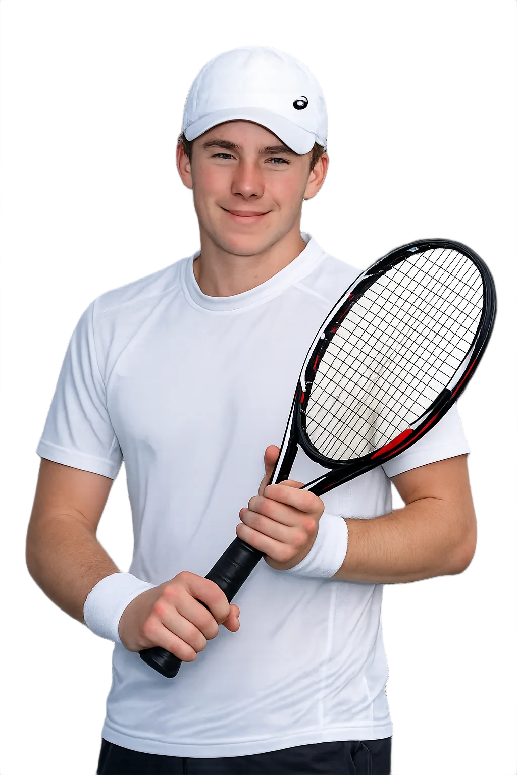 Portrait of Hayden Jones, tennis player
