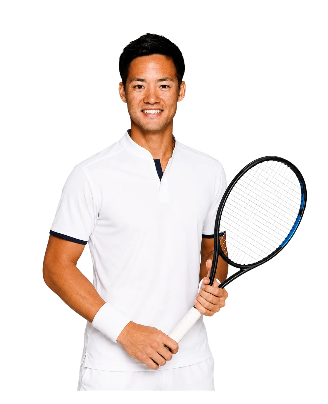 Hiroki Moriya tennis player profile visual with TennisJack stats and match analysis