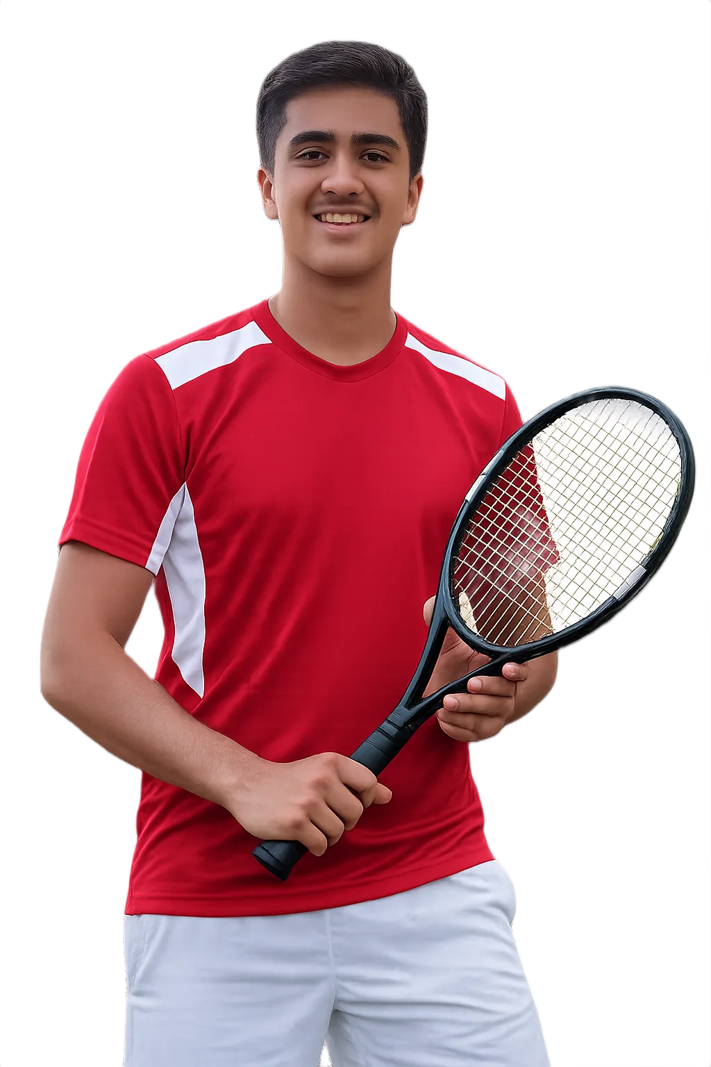 Portrait of Hitesh Chauhan, tennis player