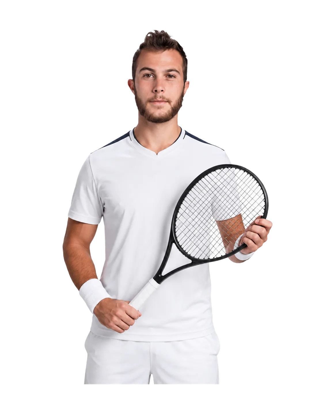 Hugo Gaston tennis player profile visual with TennisJack stats and match analysis