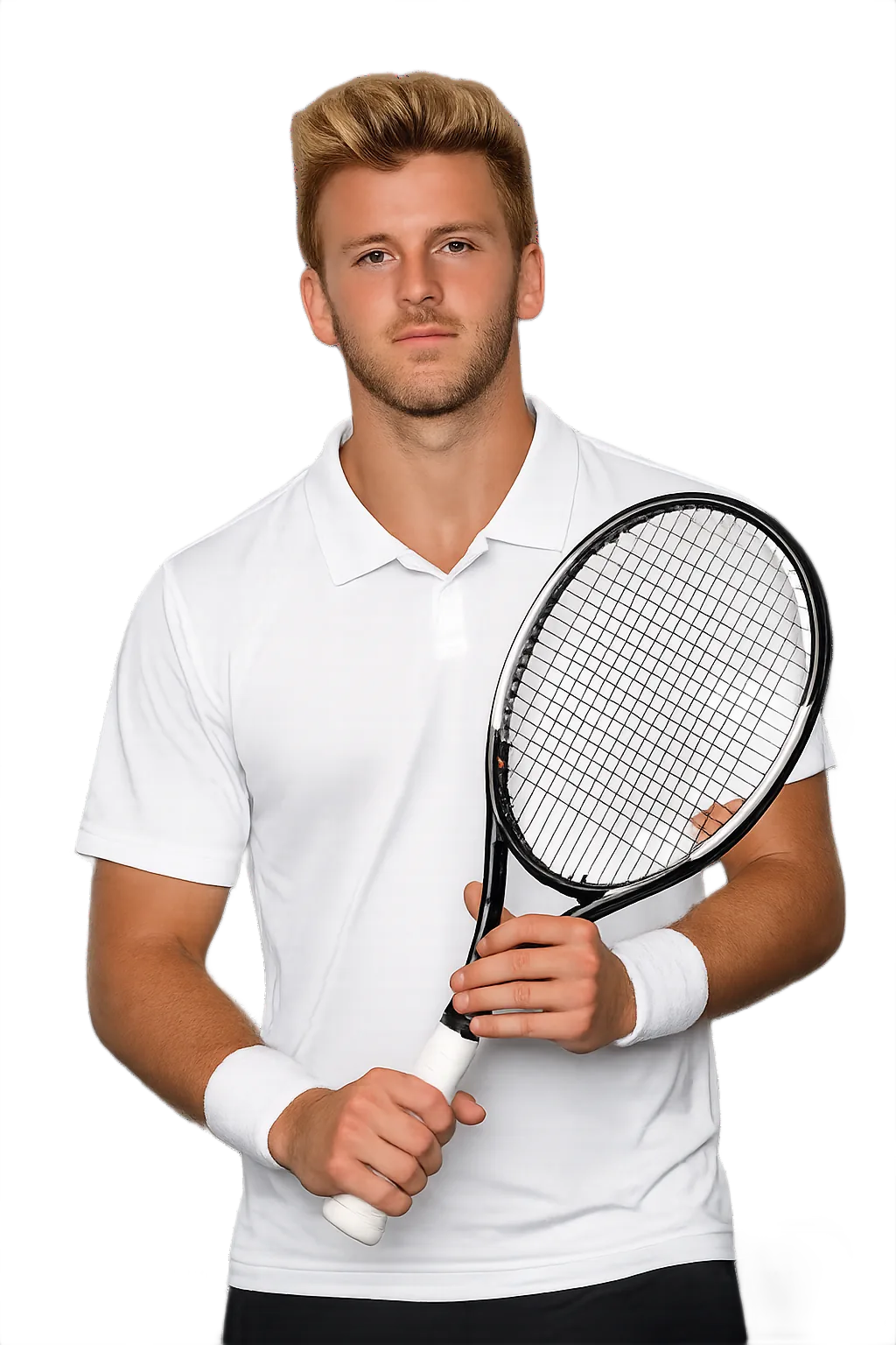 Portrait of Ignasi Forcano, tennis player
