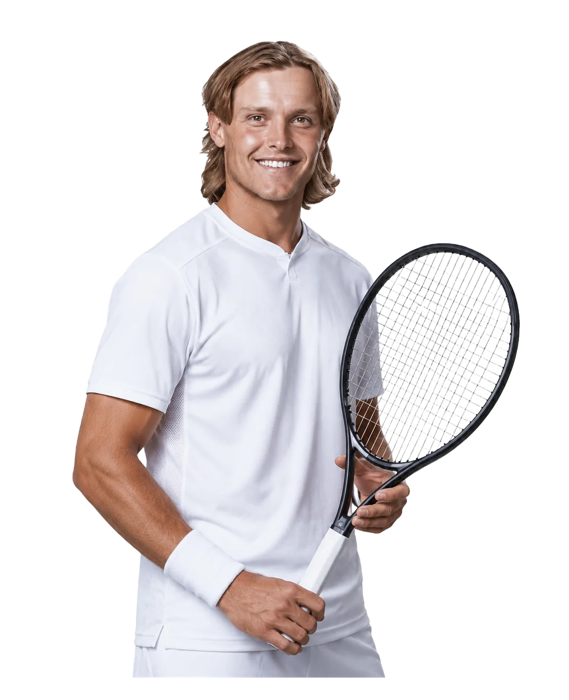 Isaac Becroft tennis player profile visual with TennisJack stats and match analysis