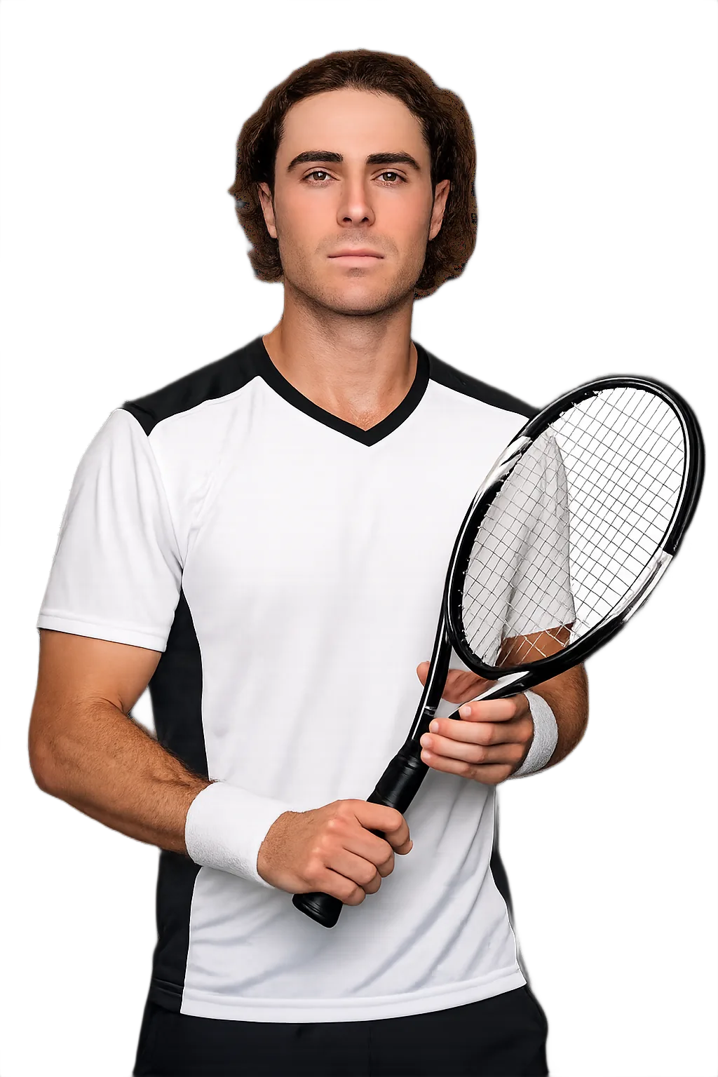Portrait of Jacob Bradshaw, tennis player