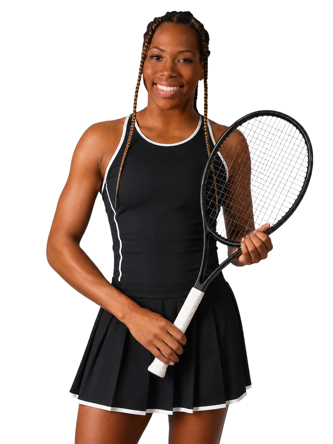 Jaeda Daniel tennis player profile visual with TennisJack stats and match analysis