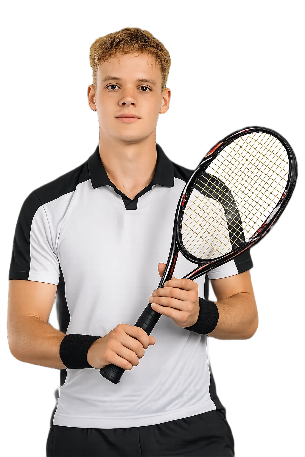 Portrait of Jakub Kroslak, tennis player