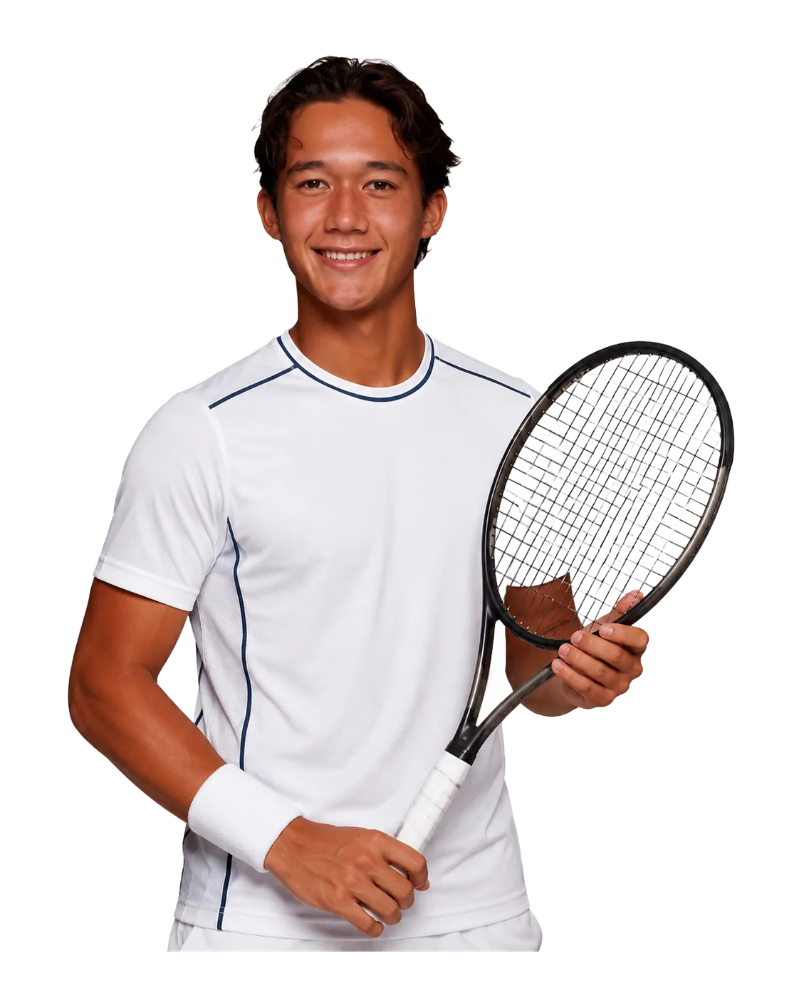Jay Friend tennis player profile visual with TennisJack stats and match analysis