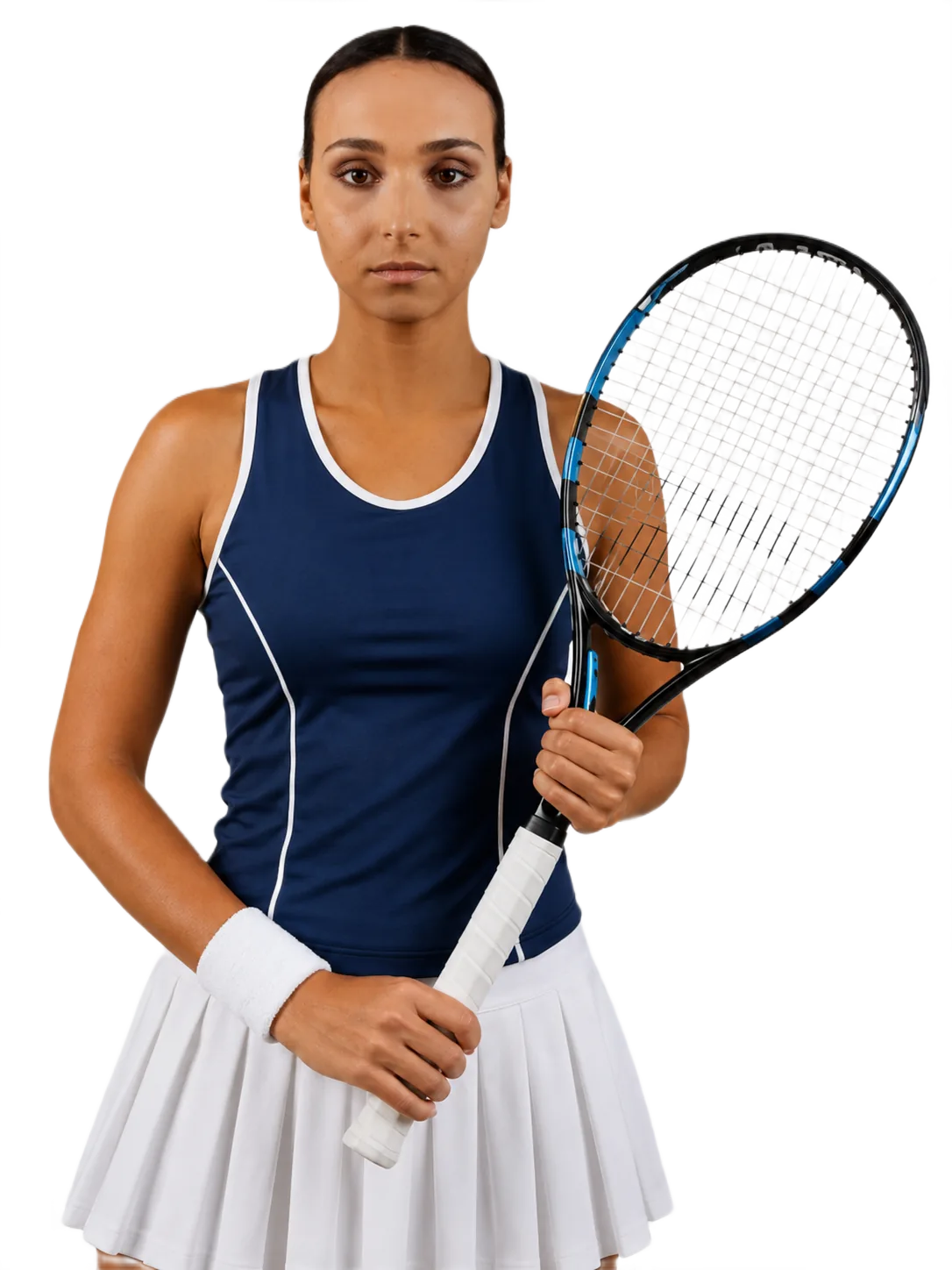 Portrait of Jennifer Ruggeri, tennis player