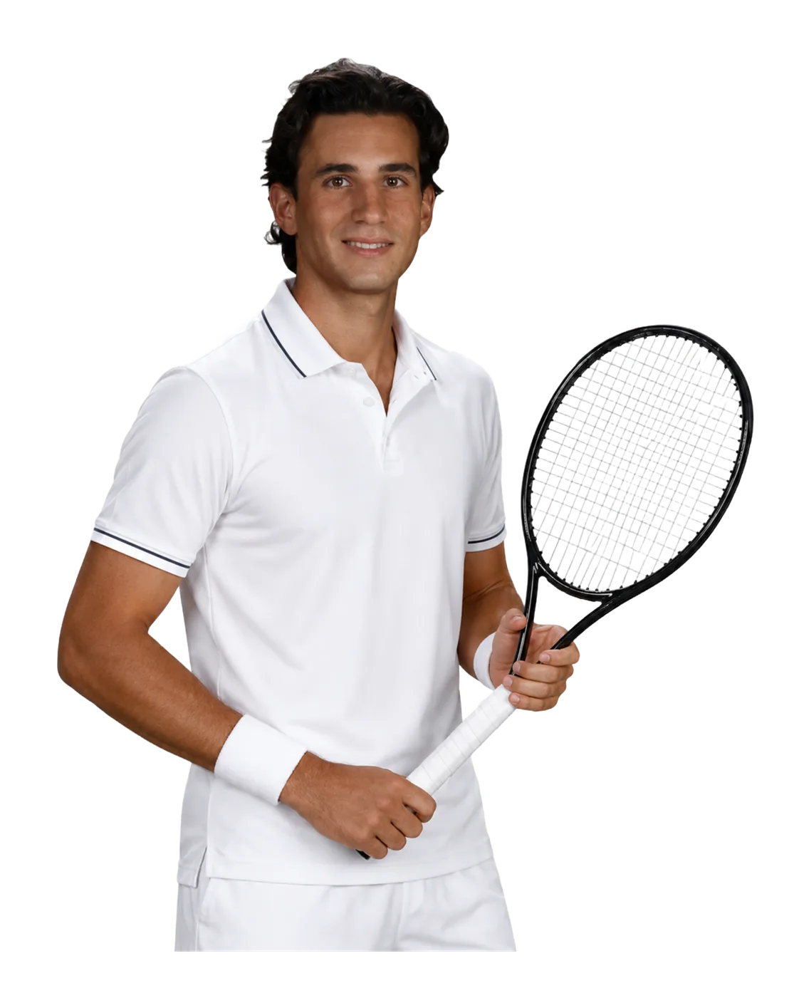 Jeremy Gschwendtner tennis player profile visual with TennisJack stats and match analysis
