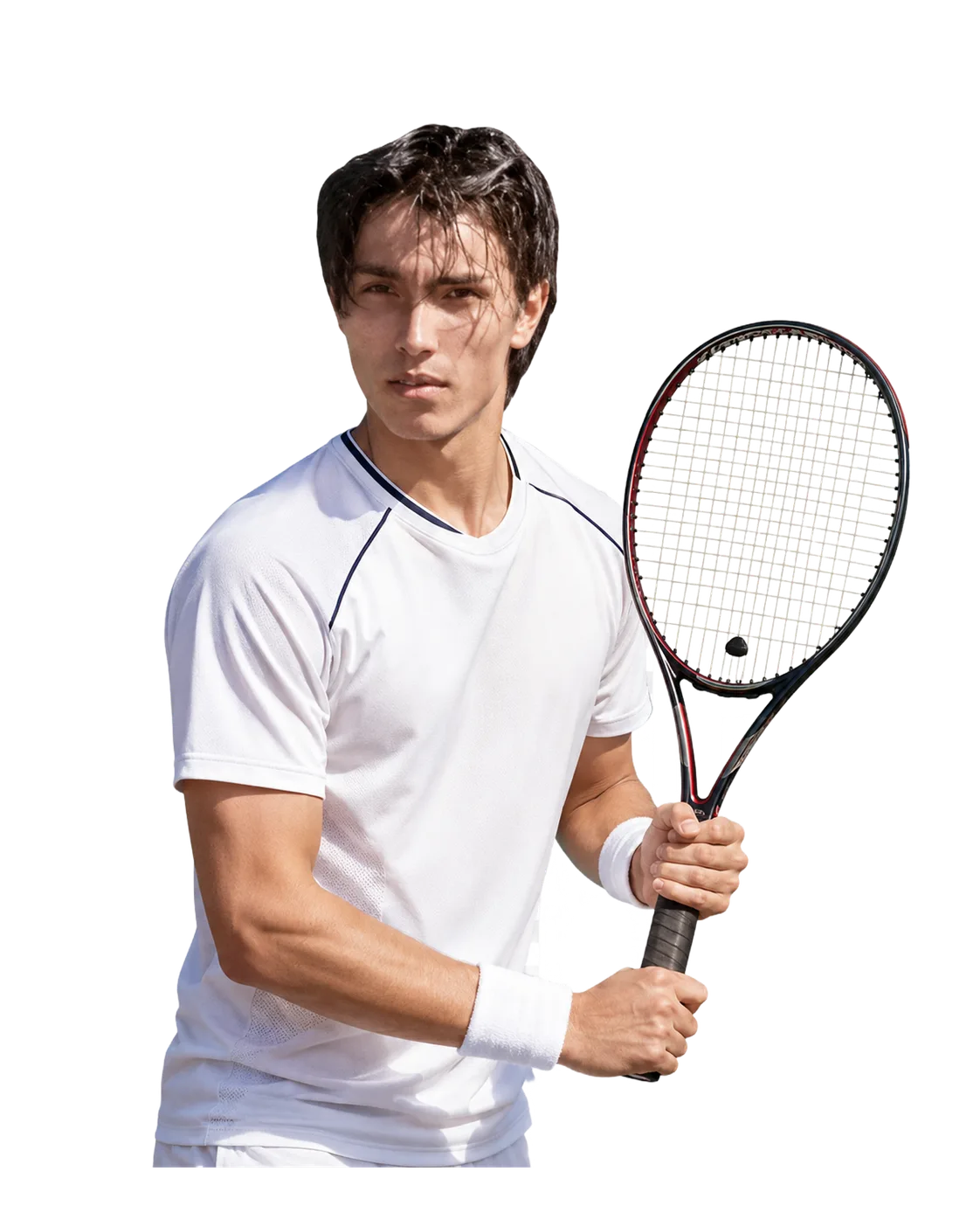 Jesse De Jager tennis player profile visual with TennisJack stats and match analysis