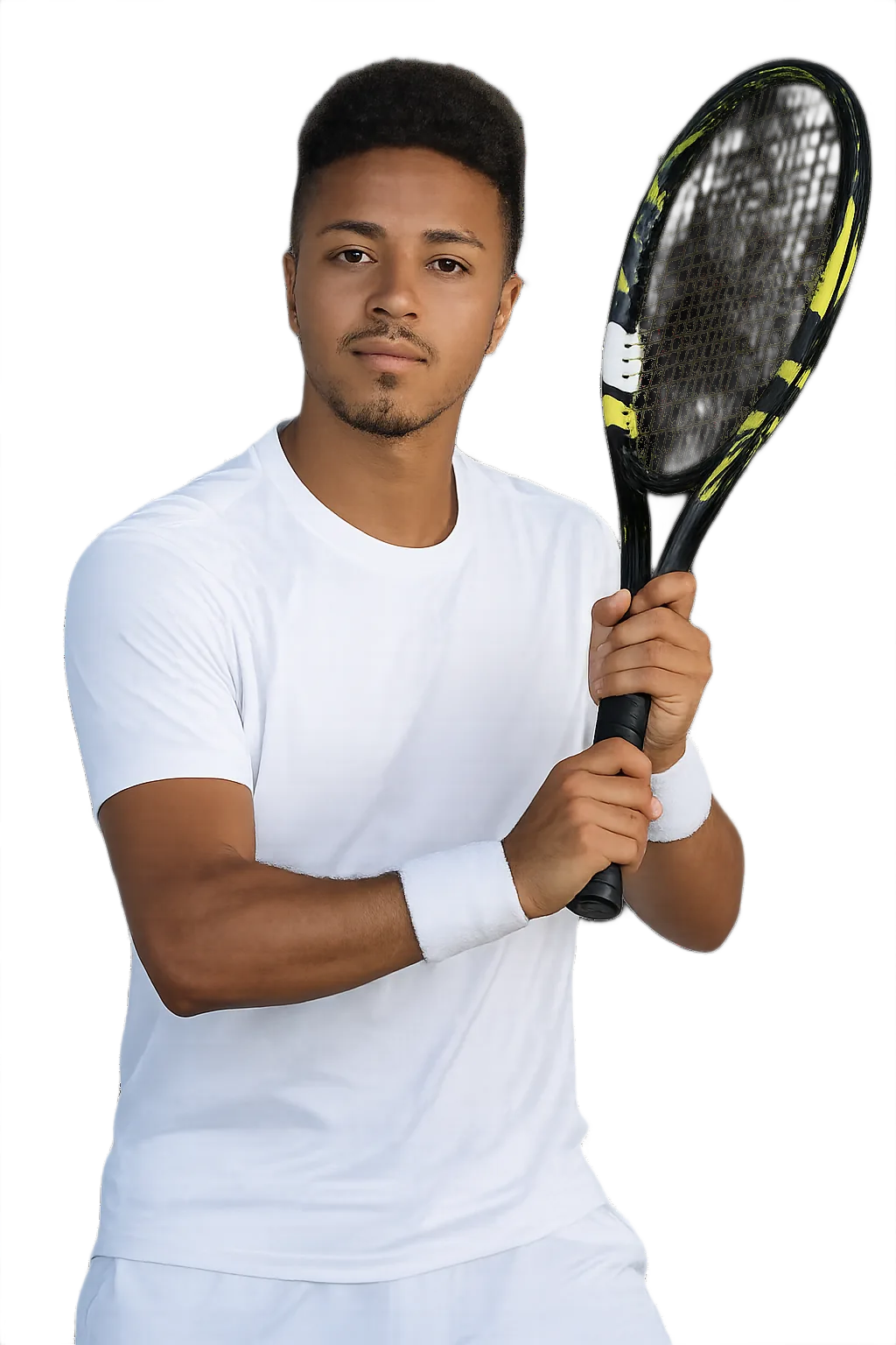 Portrait of Jesse Flores, tennis player