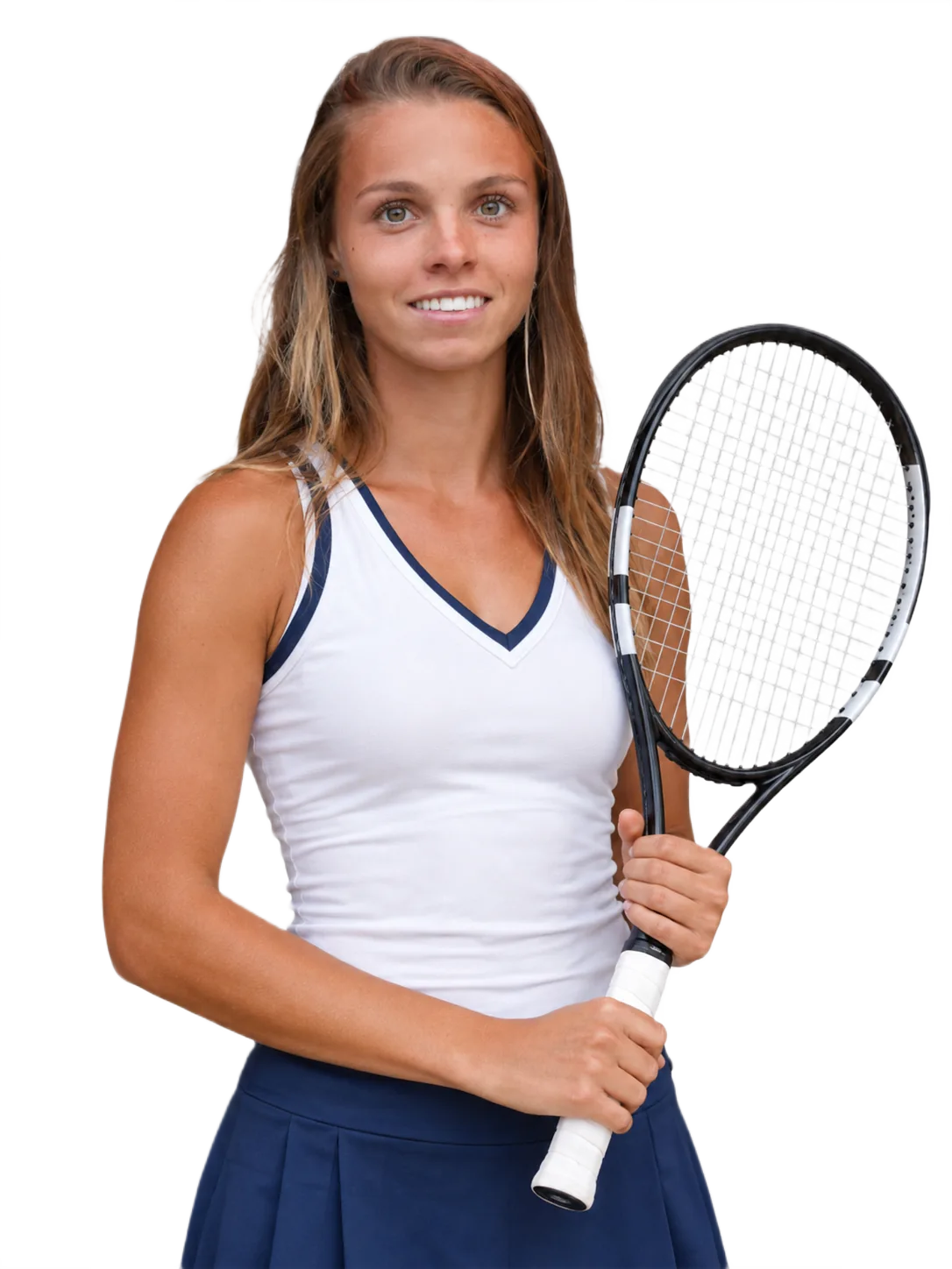 Portrait of Jessica Pieri, tennis player