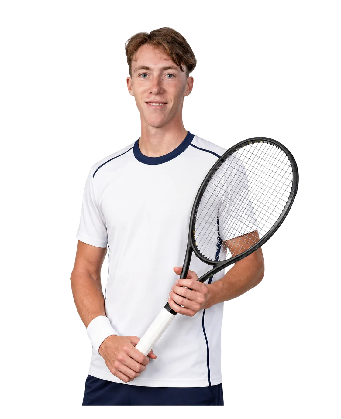 Jim Hendrikx tennis player profile visual with TennisJack stats and match analysis