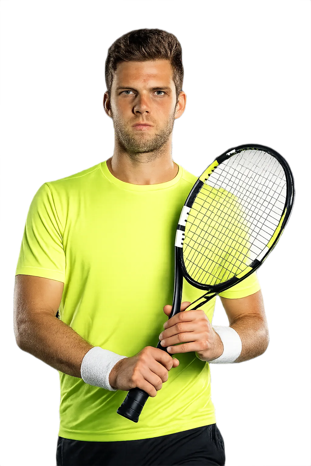 Portrait of Jiri Vesely, tennis player