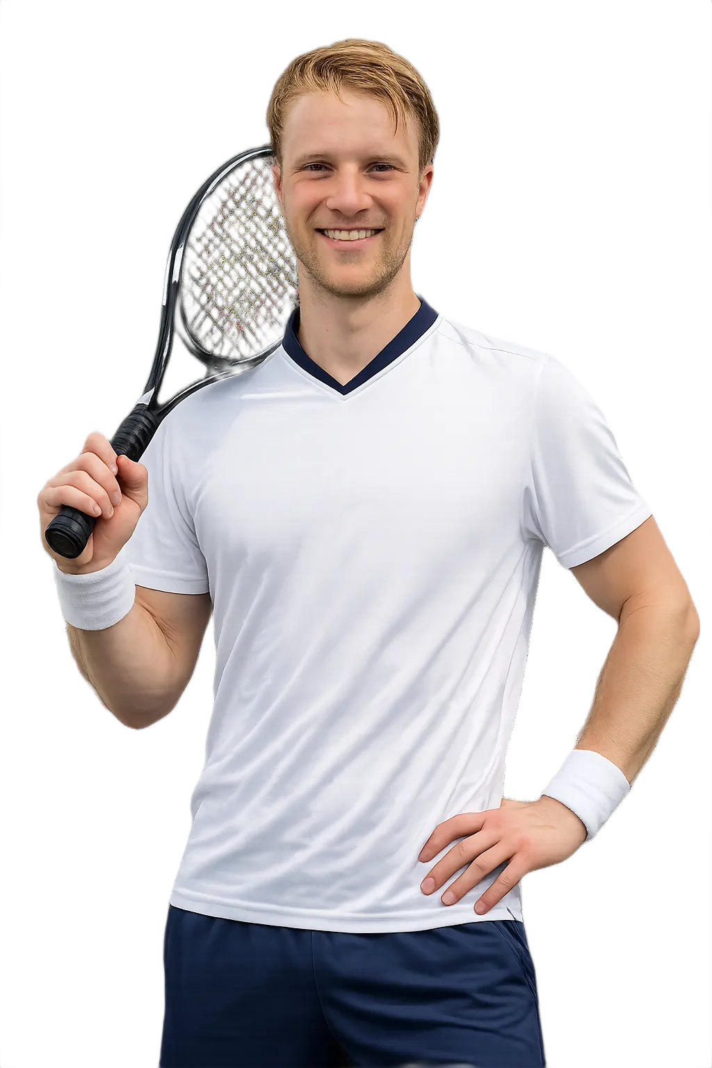 Portrait of Jonas Schaer, tennis player
