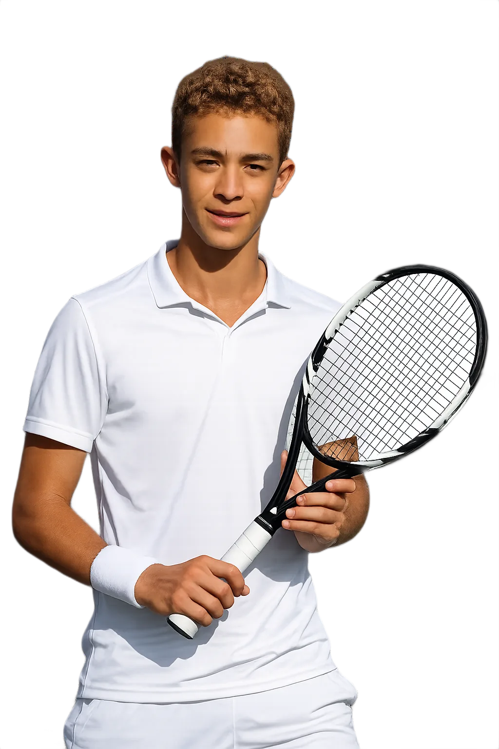 Portrait of Jordan Lee, tennis player