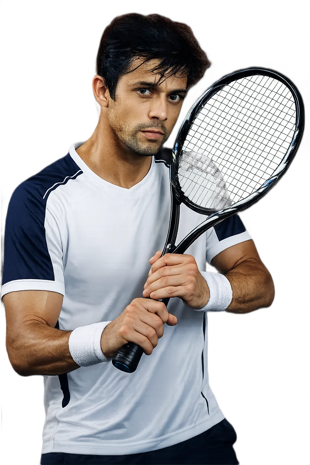 Portrait of Jose Pereira, tennis player