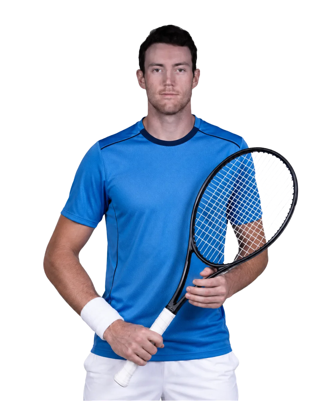 Joshua Peck tennis player profile visual with TennisJack stats and match analysis